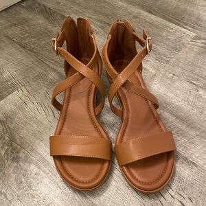 Kelly and Katie Low Heel Sandal